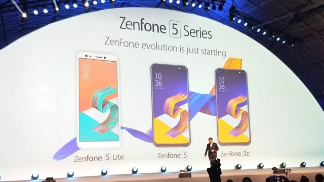 Peluncuran Asus Zenfone 5. (Foto: Asus/Twitter)