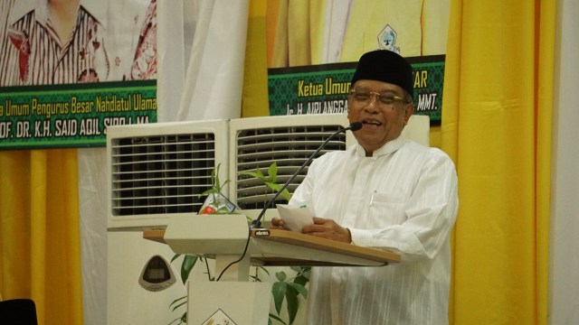 Said Aqil Siradj, ketua PBNU (Foto: Fitra Andrianto/kumparan)
