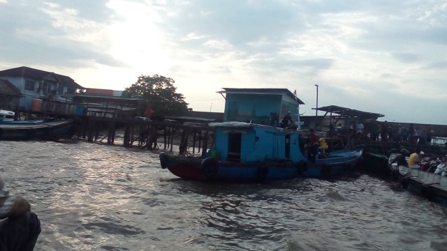 Kapal Kelotok Banjarmasin (Foto: Others/Twitter @PriPpu)