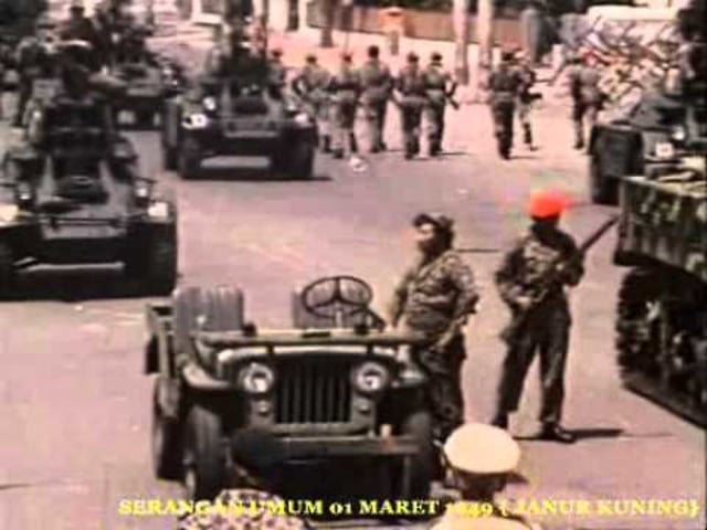 Serangan Umum 1 Maret 1949 (Foto: Youtube.com/daviddeejay1001)