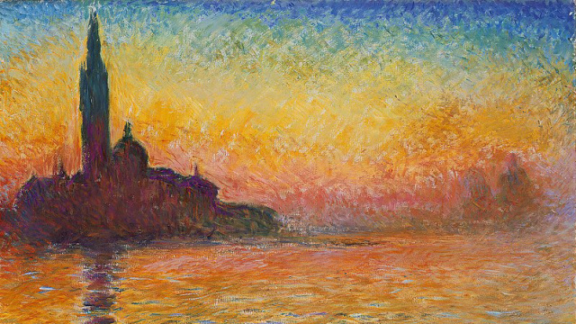 Lukisan Monet Saint-Georges Majeur  (Foto: Wikimedia Commons)
