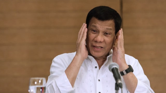 Presiden Filipina Rodrigo Duterte (Foto: AFP/Stringer)