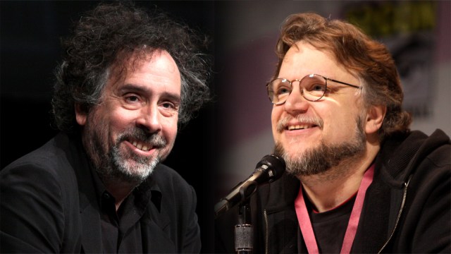 Tim Burton dan Guillermo del Toro (Foto: Wikimedia Commons)