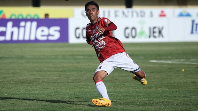Gelandang Bali United, Fadhil Sausu. Foto: Baliutd.com
