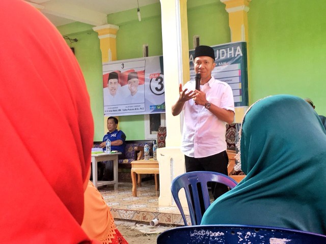 Cerdas, Cawagub Yudha Pratomo Mahyuddin Gagas Community College