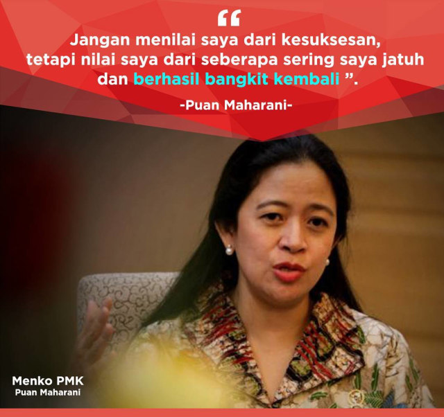KALIMAT SEDERHANA TAPI CUKUP MENJELASKAN SIAPA PUAN MAHARANI
