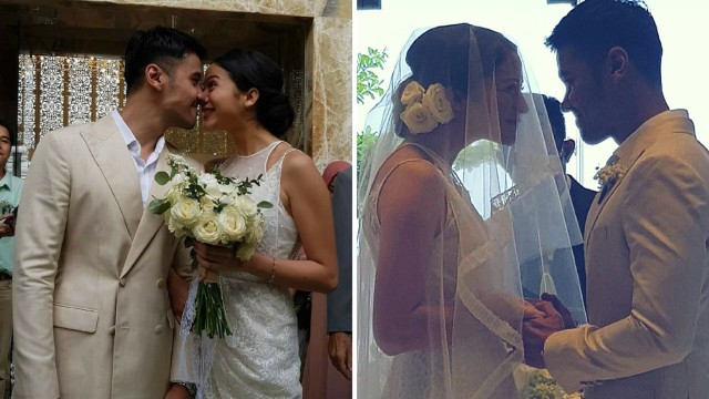 Chicco Jerikho dan Putri Marino resmi menikah (Foto: Instagram Wulan Guritno)
