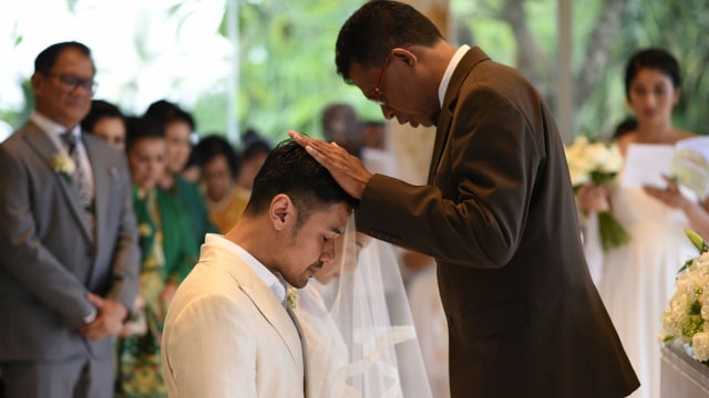 Chicco Jerikho & Putri Marino Resmi Menikah (Foto: Dok. Jozz Felix Photography)