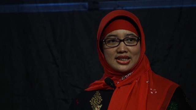 Retno Listyarti di Women Talk LBH Jakarta (Foto: Fanny Kusumawardhani/kumparan)