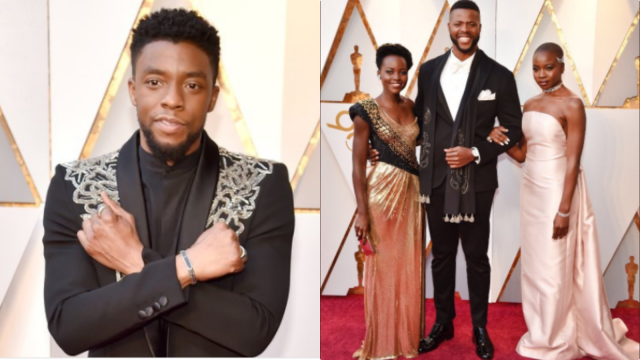 Pemeran Black Panther di Oscar 2018 (Foto: dok.twitter Buzzfeed / Marvel Fact)