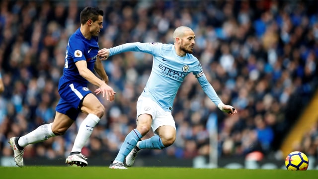 Manchester City vs Chelsea (Foto: Carl Recine/Reuters)