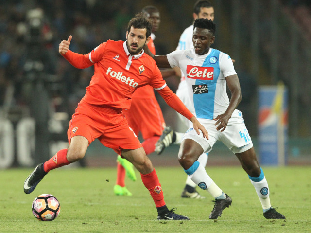 Saponara, gelandang Fiorentina. (Foto: CARLO HERMANN / AFP)