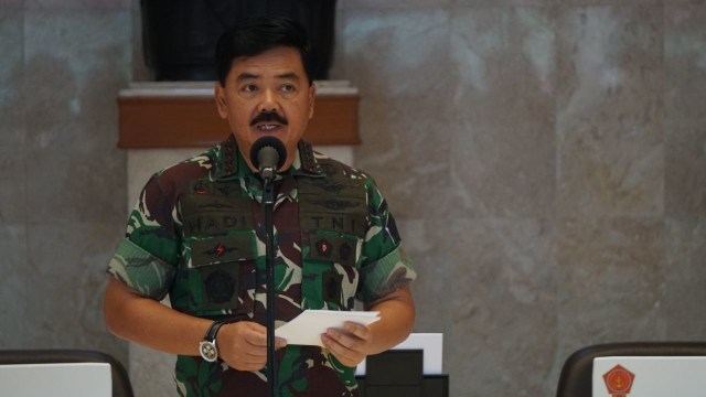 Panglima TNI Marsekal Hadi Tjahjanto. (Foto: Nugroho Sejati/kumparan)