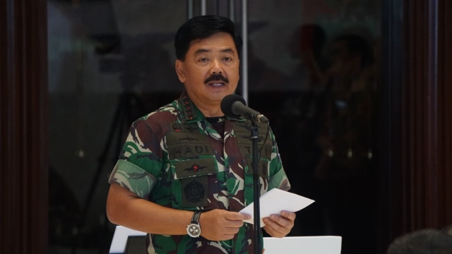 Panglima TNI Marsekal Hadi Tjahjanto. (Foto: Nugroho Sejati/kumparan)