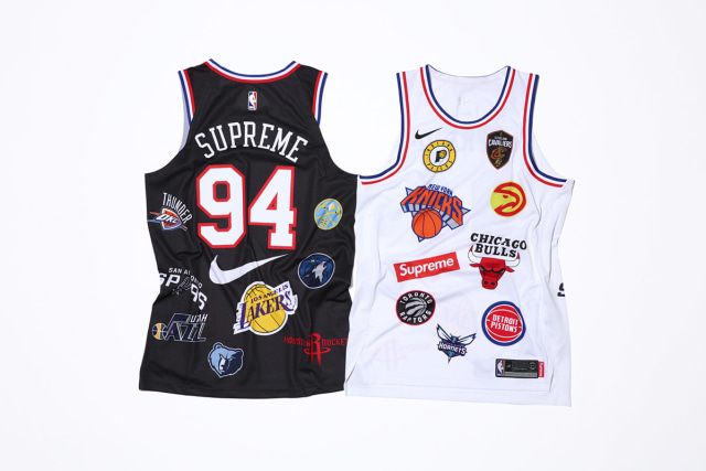 Jersey Supreme x NBA x Nike (Foto: Dok. Supreme)