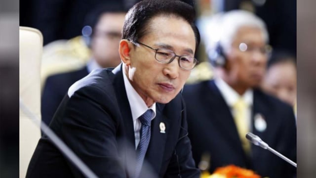 Mantan Presiden Korsel, Lee Myung-bak (Foto: Reuters/Samrang Pring)