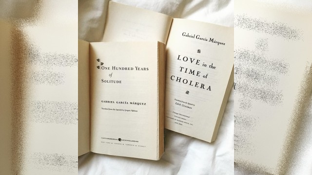 Buku karya Gabriel García Márquez (Foto: Instagram @books_zb)