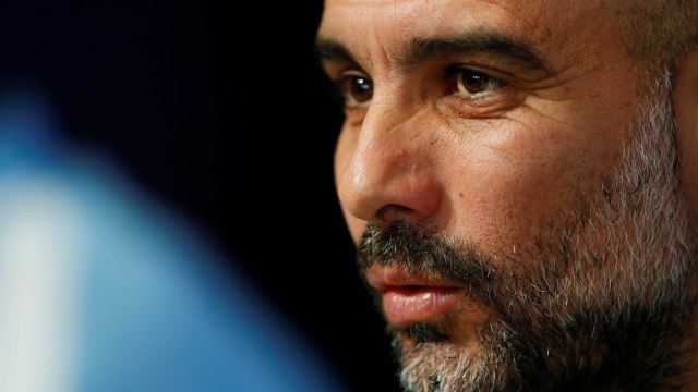 Manajer Manchester City, Pep Guardiola. (Foto: Reuters/Jason Cairnduff)