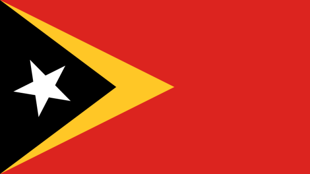 Bendera Timor Leste. (Foto: Wikipedia)
