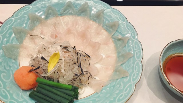 Ikan Fugu, kuliner unik Singapura. (Foto: Instagram @lisa_et_cherie)