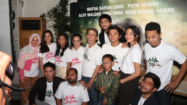 Pemain film Jelita Sejuba. (Foto: Munady Widjaja)