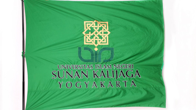 Bendera UIN Sunan Kalijaga, Yogyakarta (Foto: uin-suka.ac.id)