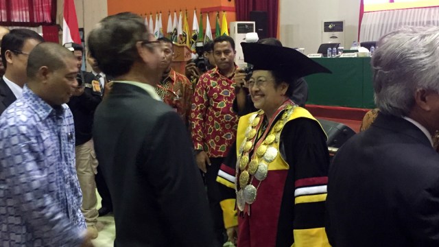 Megawati dan Mahfud MD. (Foto: Mirsan Simamora/kumparan)