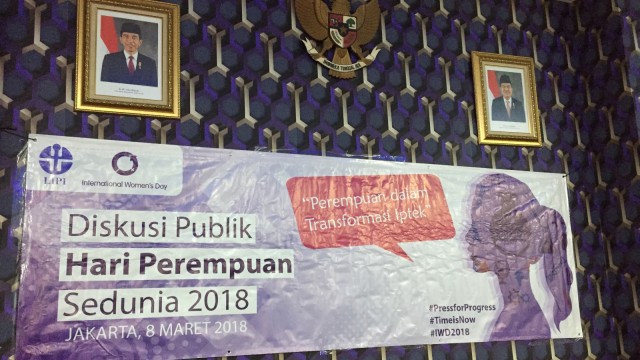 Hari Perempuan Internasional 2018 di LIPI. (Foto: Zahrina Yustisia Noorputeri/kumparan)