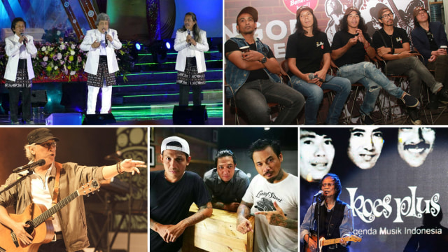5 musisi yang pernah melawan pemerintah. (Foto: Facebook/Harry Kiss, Munady Widjaja/kumparan, Dok. Istimewa, Instagram/@ superman__is_dead, ANTARA FOTO/Didik Suhartono)