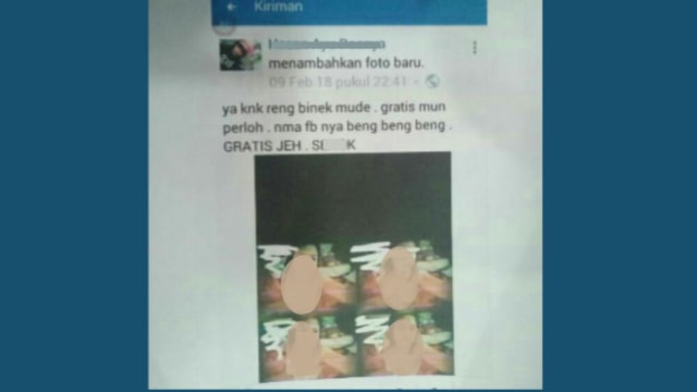 Sebar Foto Bugil di FB, Remaja Krucil Dibekuk Polisi (1)