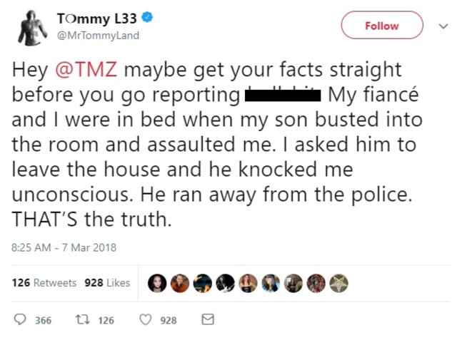 Klarifikasi Tommy Lee (Foto: Twitter @MrTommyLand)