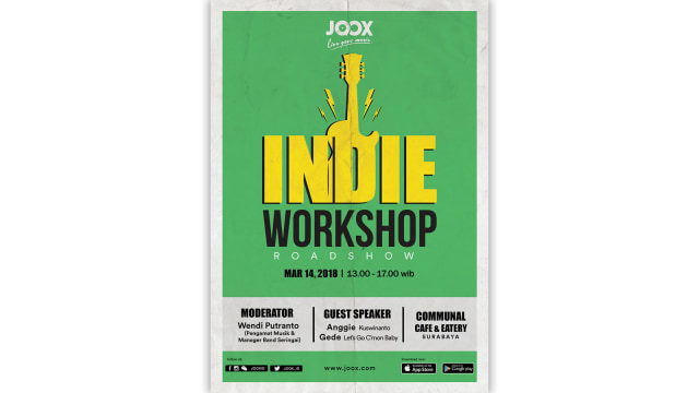 Joox Gelar Indie Workshop Roadshow di 4 Kota Besar (Foto: Dok. Joox Indonesia)