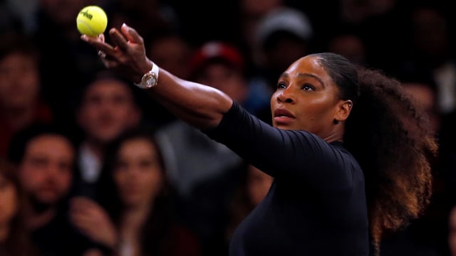 Serena Williams di Tie Break Tennis, AS. (Foto: Adam Hunger-USA TODAY Sports/REUTERS)