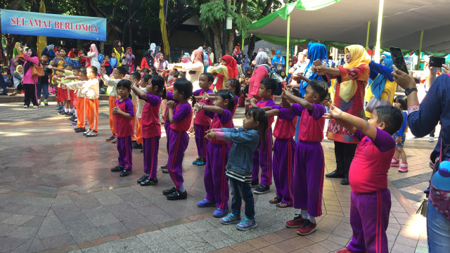 Lomba Antar PAUD Se-Jakarta Utara (Foto: Fachrul Irwinsyah/kumparan)