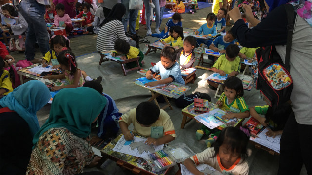 Lomba Antar PAUD Se-Jakarta Utara (Foto: Fachrul Irwinsyah/kumparan)