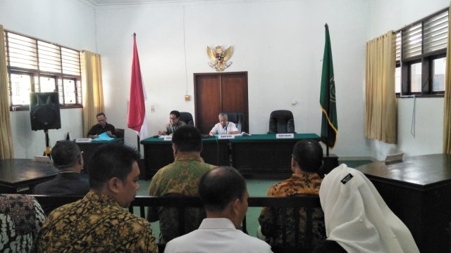 Sidang JR Saragih dan KPU Sumut. (Foto: Ade Nurhaliza/kumparan)