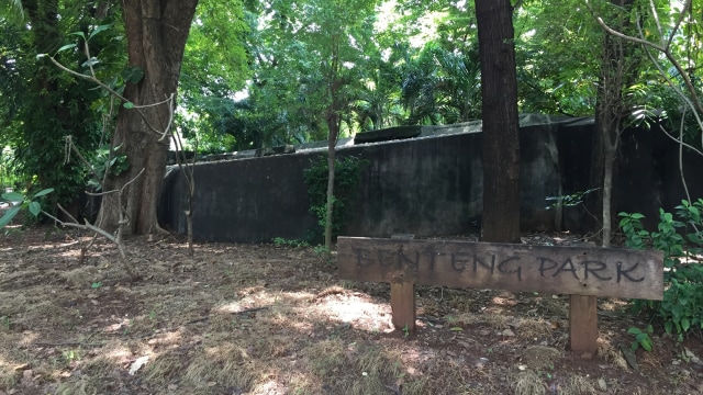 Benteng tua di antara rumah mewah Ancol. (Foto: Fachrul Irwinsyah/kumparan)