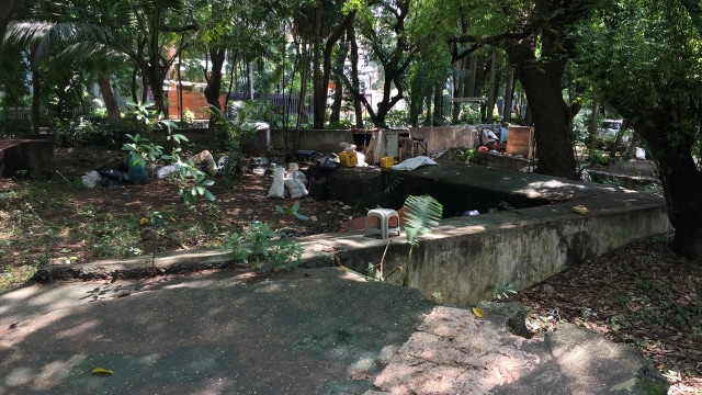 Benteng tua di antara rumah mewah Ancol. (Foto: Fachrul Irwinsyah/kumparan)