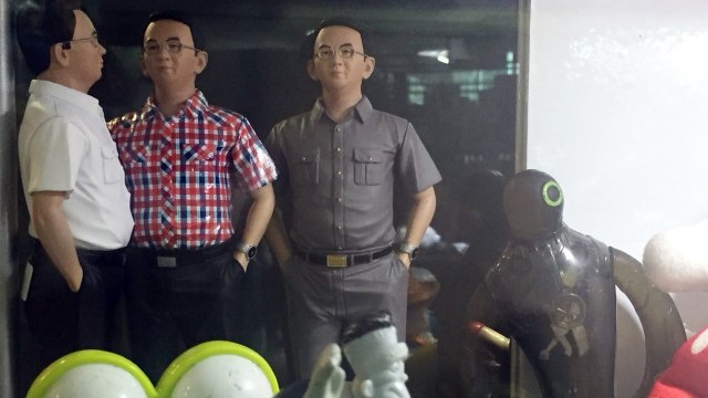 Mainan Ahok di Main District, Kuningan City. (Foto: Mirsan/kumparan)