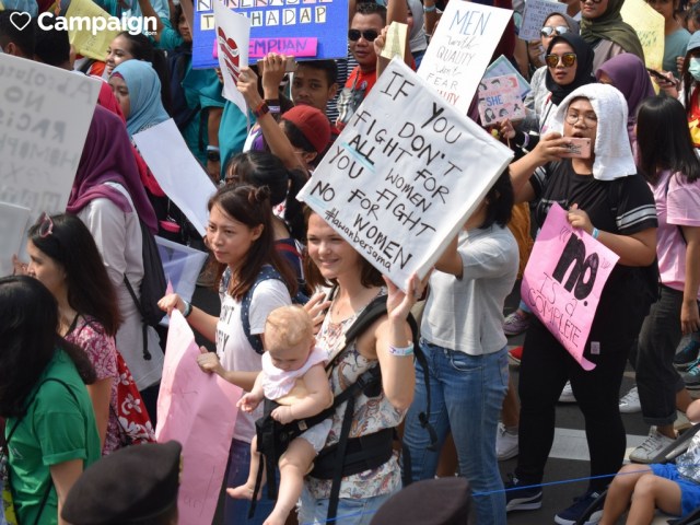 Belajar Kesetaraan dan Keragaman di Women's March Indonesia