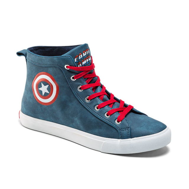 Captain America High Top Sneaker (Foto: Dok. Thinkgeek)