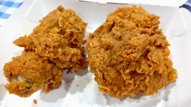 Ayam spicy McD (Foto: Safira Maharani/ kumparan)