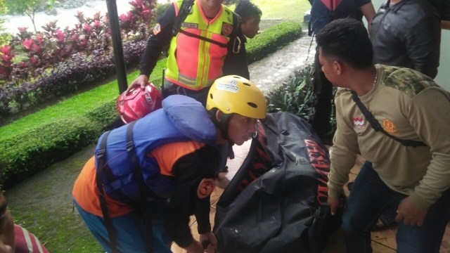 Hari darmawan tewas di sungai ciliwung (Foto: Dok. Polres Bogor )