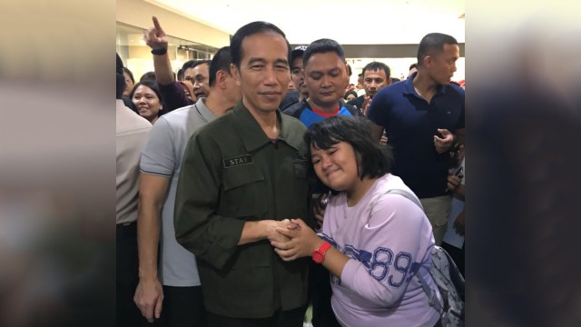 Jokowi di Cibinong City Mall (Foto: Dok. Istimewa)