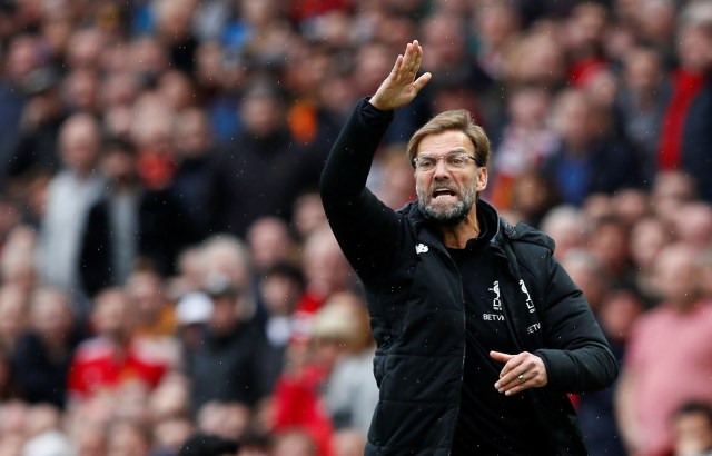 Protes Juergen Klopp. (Foto: Reuters/Jason Cairnduff)