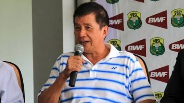 Legenda bulu tangkis Indonesia, Rudy Hartono. (Foto: Twitter @INABadminton)
