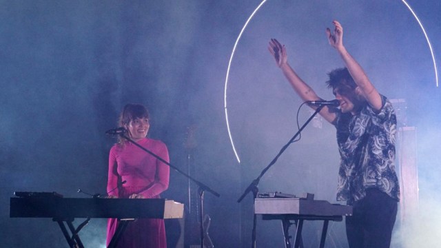 Oh Wonder di Lalala Fest 2018 (Foto: Garin Gustavian/kumparan)