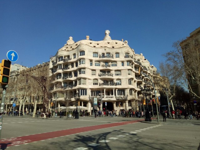 Karya Gaudi La Pedrera (Foto: Rachmadin Ismail)