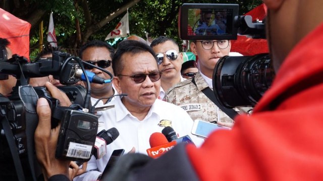 Ketua DPD Partai Gerindra DKI Jakarta M Taufik  Foto: Fitra Andrianto/kumparan