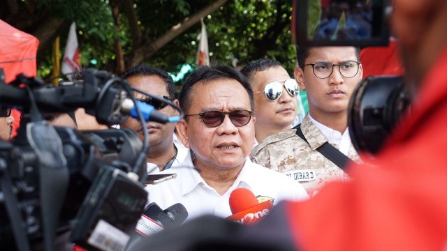 Ketua DPD Partai Gerindra DKI Jakarta M Taufik  (Foto: Fitra Andrianto/kumparan)
